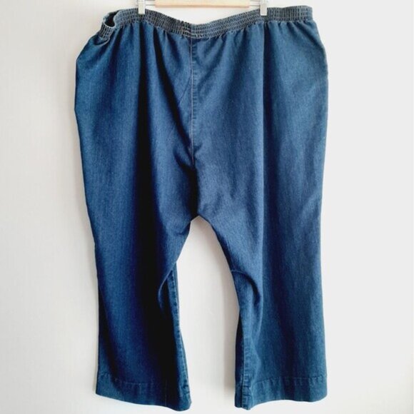 PENMANS | Pull-On Elastic Waist Pants Blue Jeans Sz 4X Petite - Picture 5 of 9